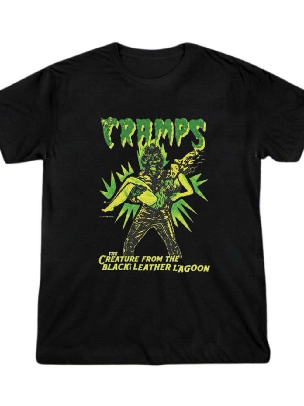 Gildan Shirt Black The Cramps Graphic Tee